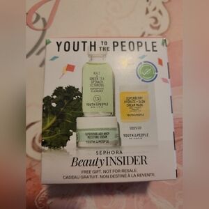 Youth To The People trio Beauty set...Cream, wash, mask